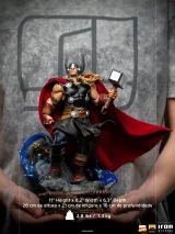 Soška Marvel - Thor Unleashed Deluxe Art Scale 1/10 (Iron Studios)