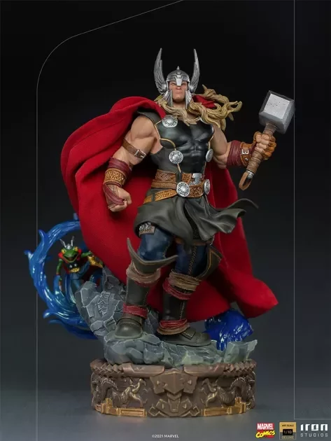 Soška Marvel - Thor Unleashed Deluxe Art Scale 1/10 (Iron Studios)