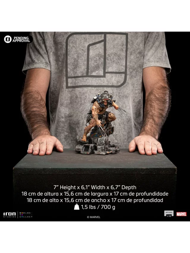 Soška Marvel - Weapon X Wolverine 50th Anniversary (Iron Studios)