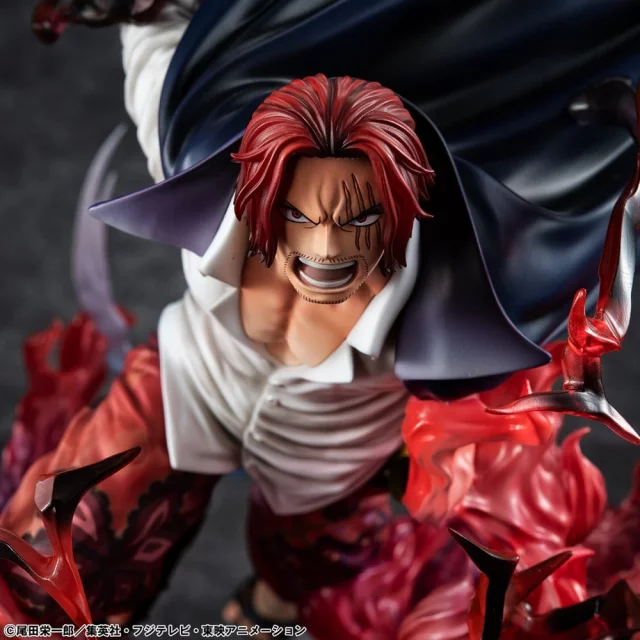 Soška One Piece - Leader of Red Hair Pirates Red-Haired Shanks Kamusari (Mega House)