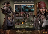 Soška Pirates of the Caribbean - Jack Sparrow (Deluxe Version) (Hot Toys)