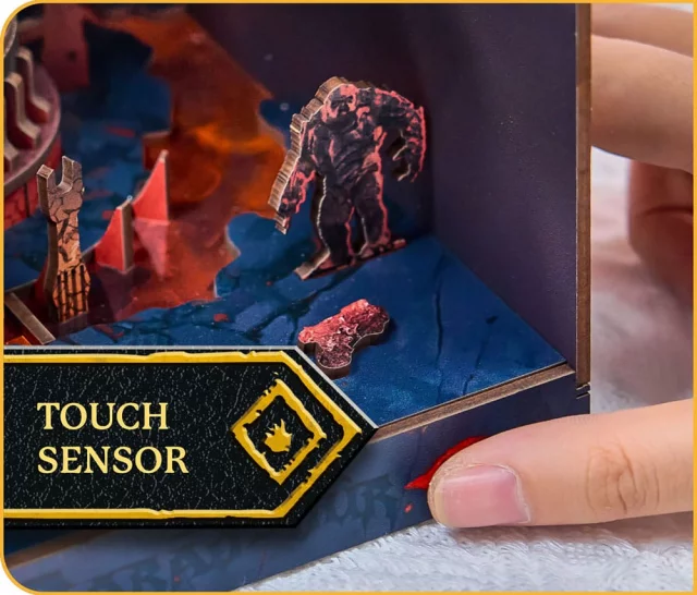 dřevěná zarážka na knihy