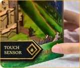 Stavebnice Lord of the Rings - zarážka na knihy Minas Tirith (dřevěná)