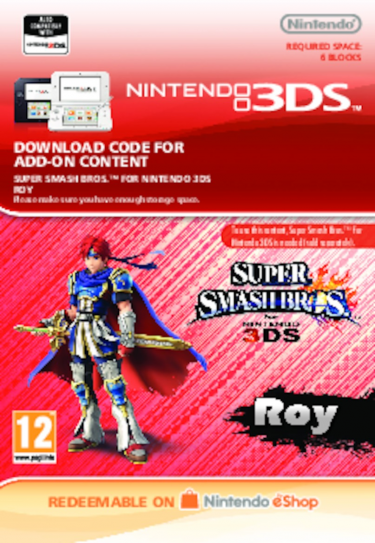 Super Smash Bros.: Roy (3DS) DIGITAL (3DS)