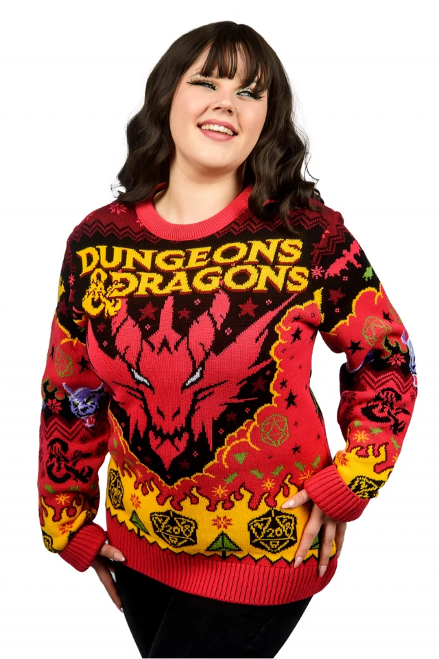 Svetr Dungeons & Dragons - Christmas