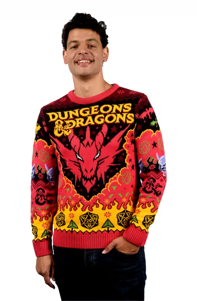 Vánoční svetr Dungeons & Dragons - Christmas Jumper