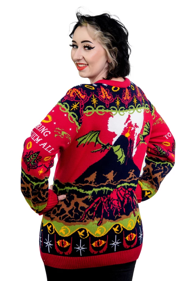 Svetr Lord Of The Rings - One Sweater To Rule Them All Christmas