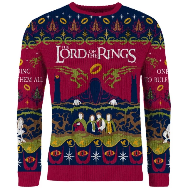 Vánoční svetr Lord Of The Rings - One Sweater To Rule Them All