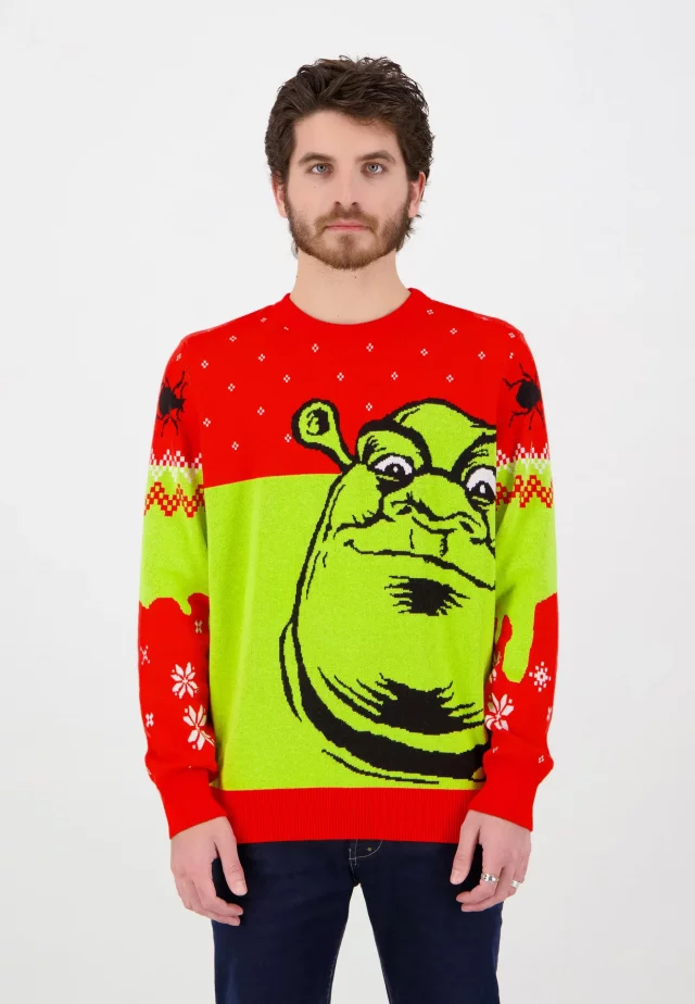 Svetr Shrek - Christmas Jumper