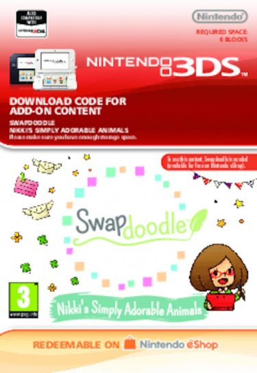 Swapdoodle - Nikki's Simply Adorable Animals (3DS) DIGITAL (3DS)