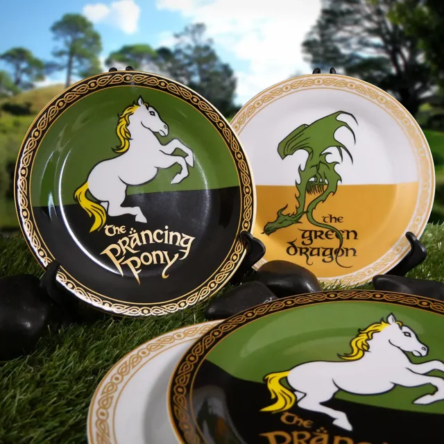 Talíře Lord of the Ring - Taverns (sada 4 kusů)