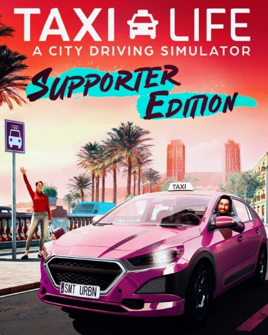 Taxi Life A City Driving Simulator Supporter E (DIGITAL) (PC)