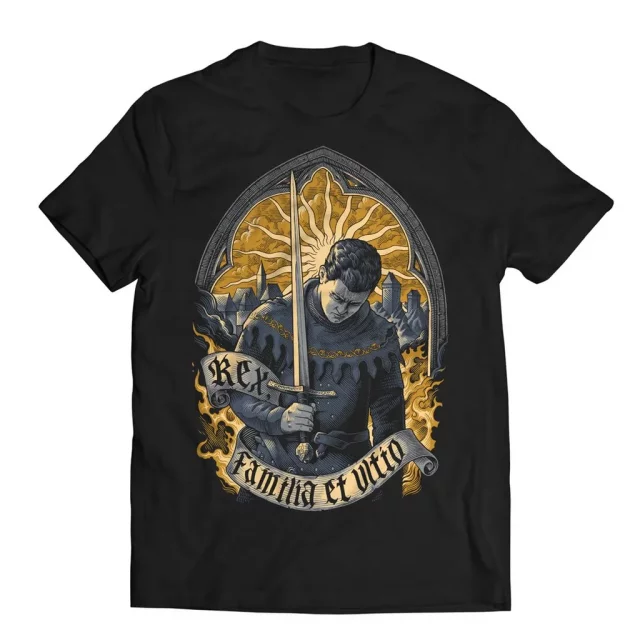 Tričko Kingdom Come: Deliverance II - Rex, Familia et Ultio (velikost XXXXL)