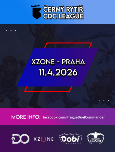 Vstupné CDC League – Xzone Praha 11.4.2026 (PC)