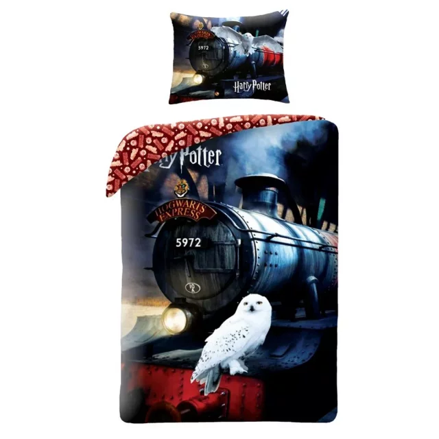 Výhodný set Harry Potter - Hogwarts povlečení + polštář