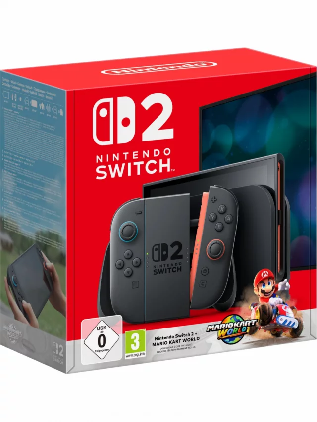 Výhodný set Konzole Nintendo Switch 2 & Mario Kart World + Donkey Kong Bananza