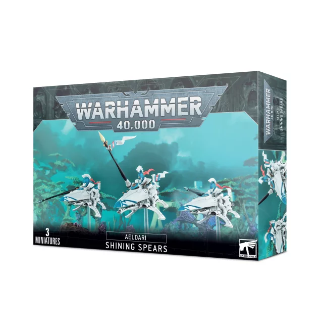 W40k: Aeldari - Shining Spears (3 figurky)