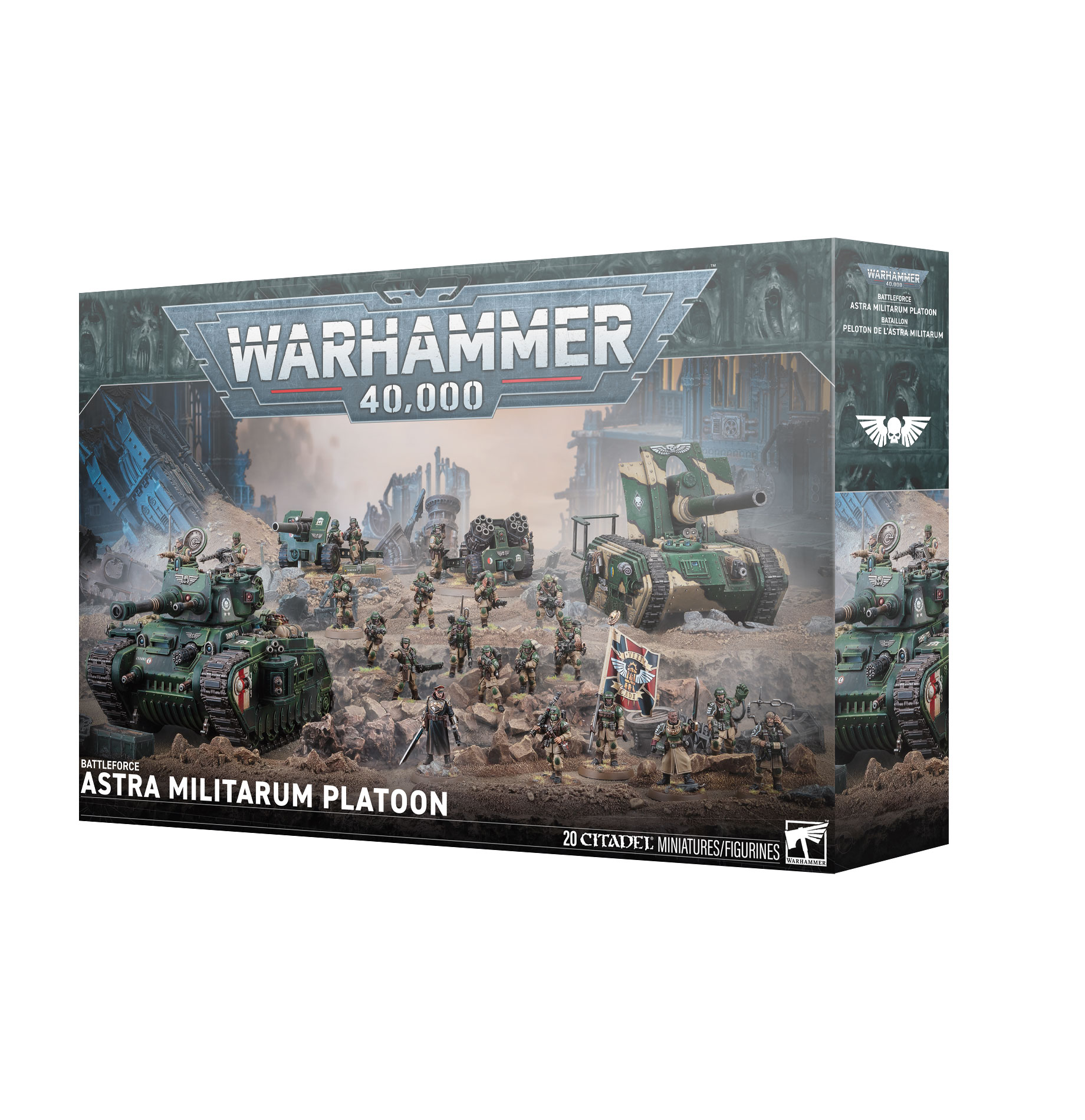 W40k: Astra Militarum - Astra Militarum Platoon (20 figurek)