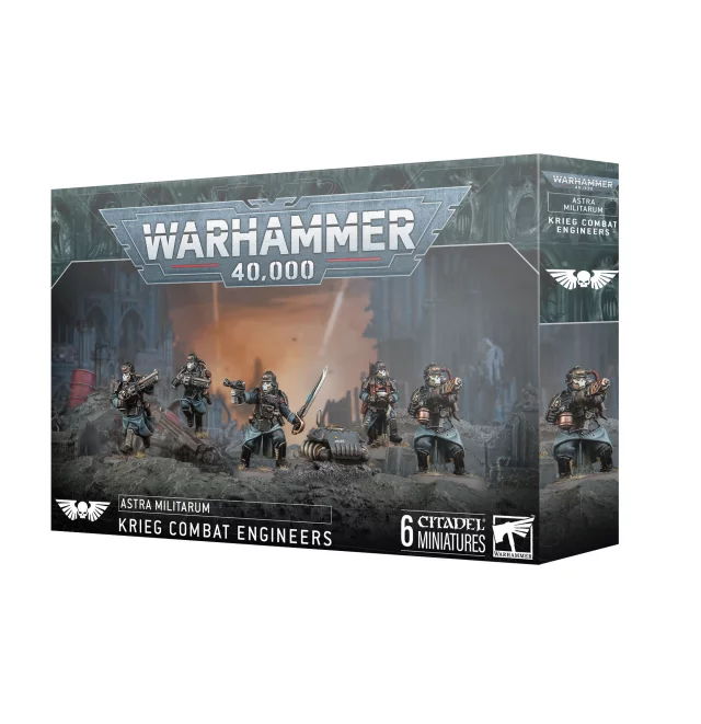 W40k: Astra Militarum - Krieg Combat Engineers (6 figurek)