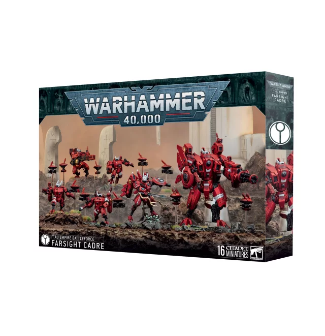 W40k: Battleforce: T'au Empire - Farsight Cadre (16 figurek)