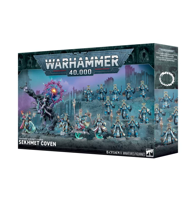 W40k: Battleforce: Thousand Sons - Sekhmet Coven (15 figurek)