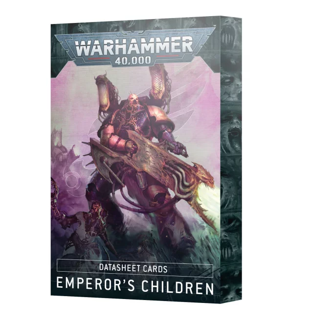 W40k: Battlezone: Emperors Children Datacards