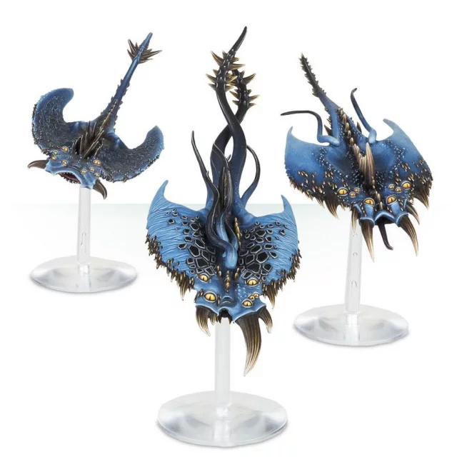 W40k: Chaos Daemons - Screamers (3 figurky)