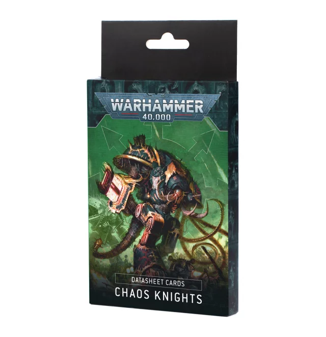 W40k: Chaos Knights Datacards (2025)