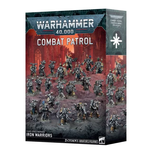 W40k: Chaos Space Marine - Iron Warriors (21 figurek)