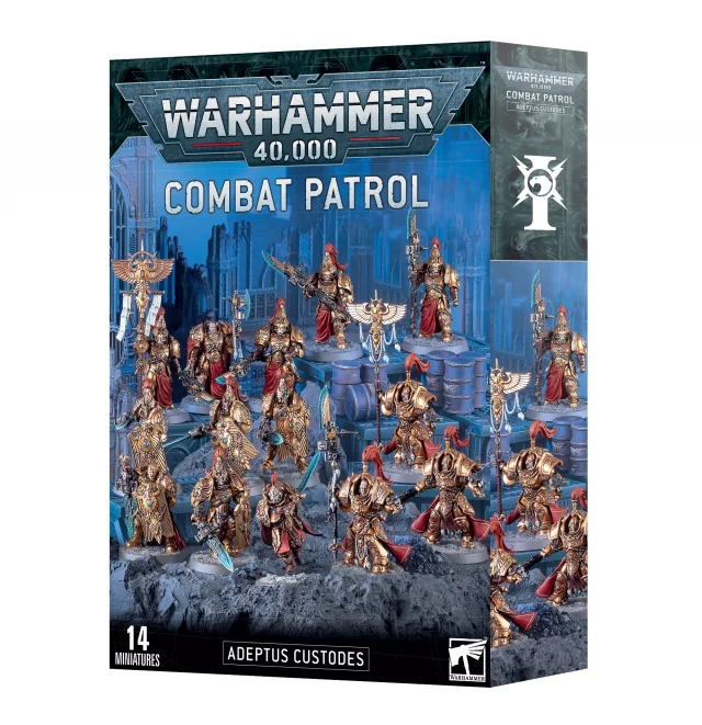 W40k: Combat Patrol - Adeptus Custodes (14 figurek)