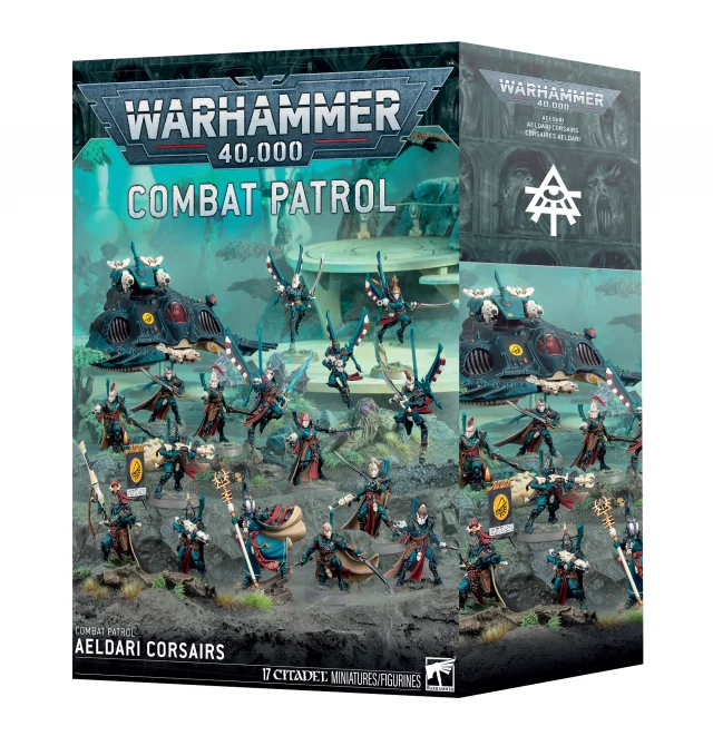 W40k: Combat Patrol - Aeldari Corsairs (17 figurek)