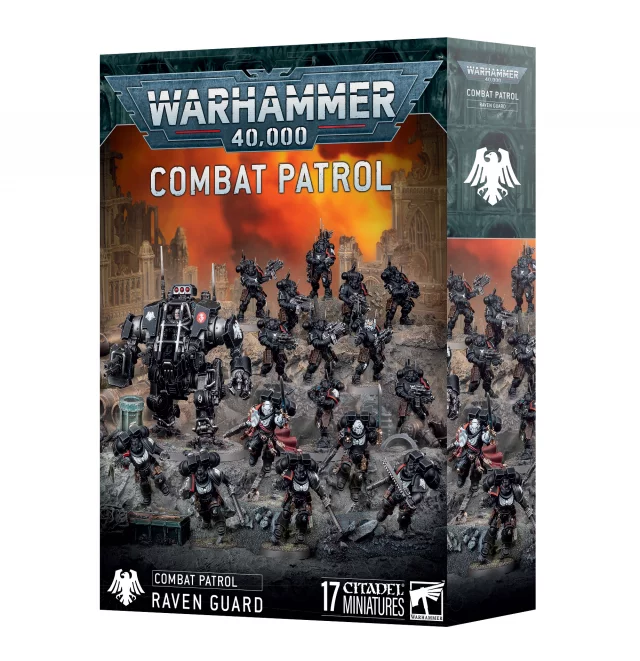 W40k: Combat Patrol - Raven Guard (17 figurek)