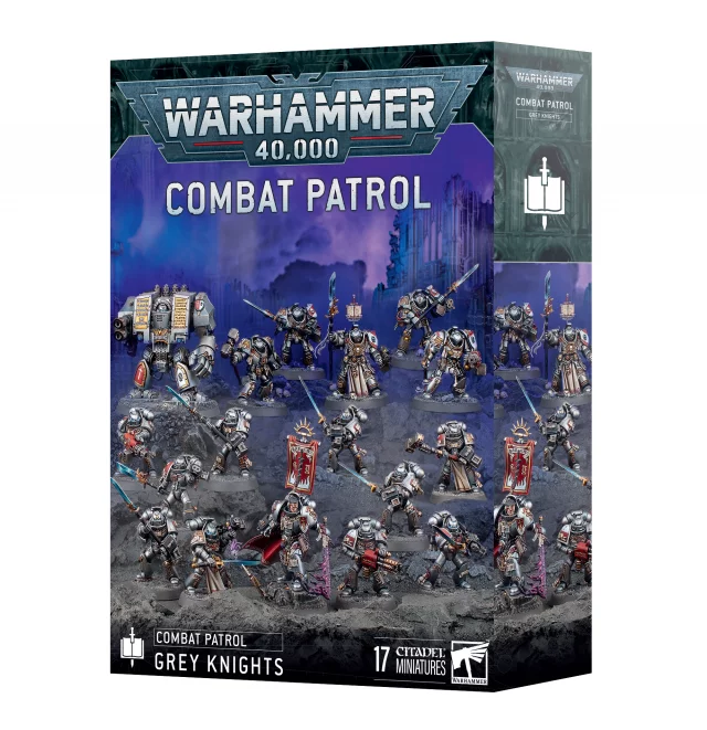 W40k: Combat Patrol - Grey Knights (17 figurek)