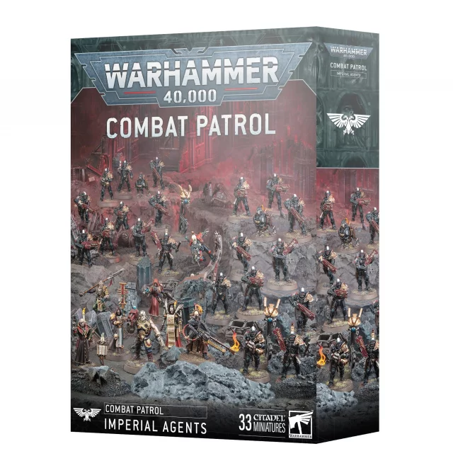 W40k: Combat Patrol - Imperial Agents (33 figurek)