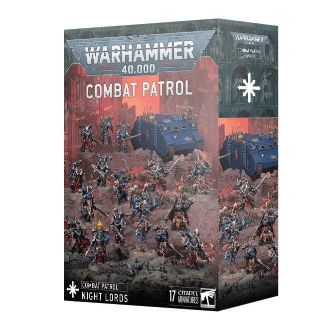 W40k: Combat Patrol - Night Lords (17 figurek)