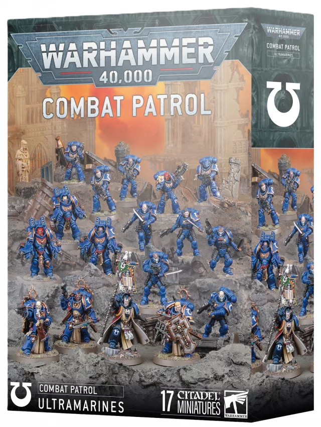W40k: Combat Patrol - Ultramarines (17 figurek)