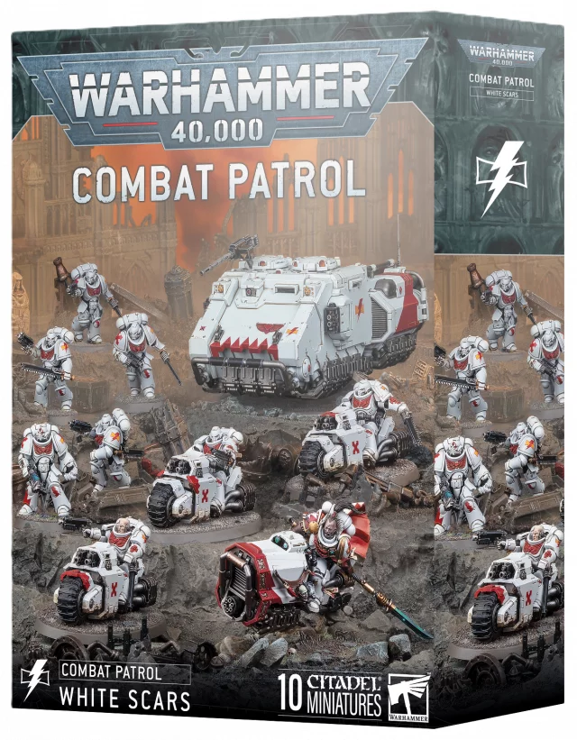 W40k: Combat Patrol - White Scars (10 figurek)
