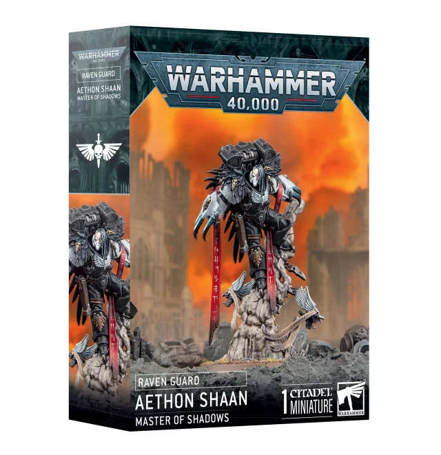 W40k: Raven Guard - Aethon Shaan Master of Shadows (1 figurka)