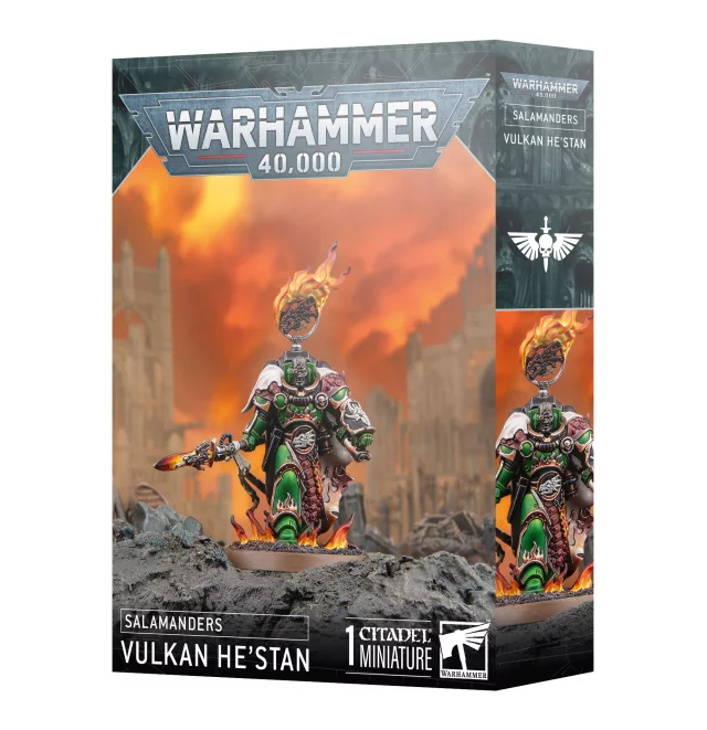 W40k: Salamanders - Vulkan He'Stan (1 figurka)