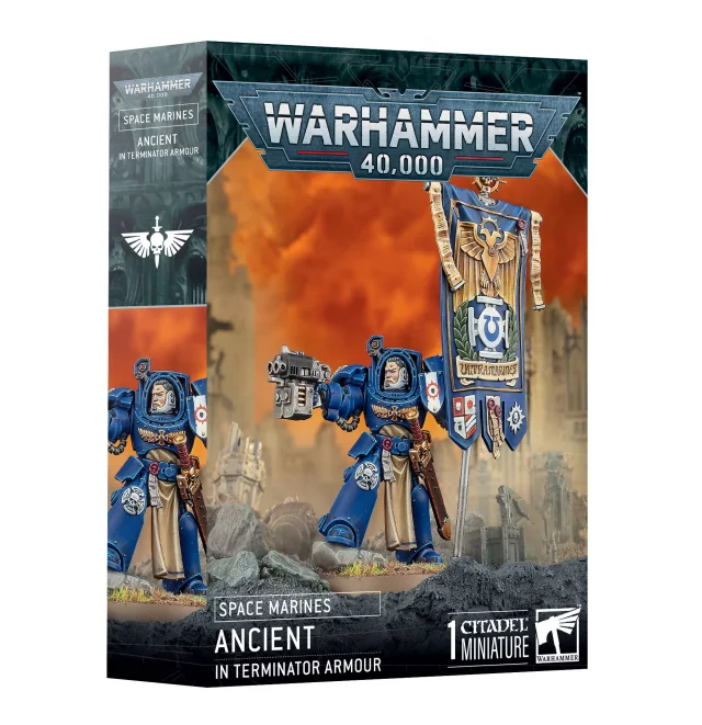 W40k: Space Marines - Ancient in Terminator Armour (1 figurka)