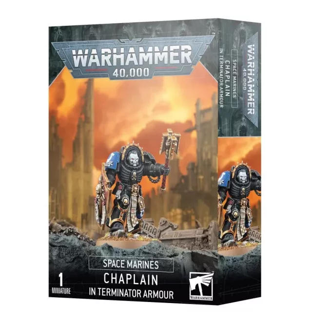 W40k: Space Marines - Chaplain in Terminator Armour (1 figurka)