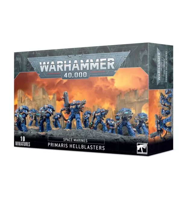 W40k: Space Marines - Primaris Hellblasters (10 figurek)