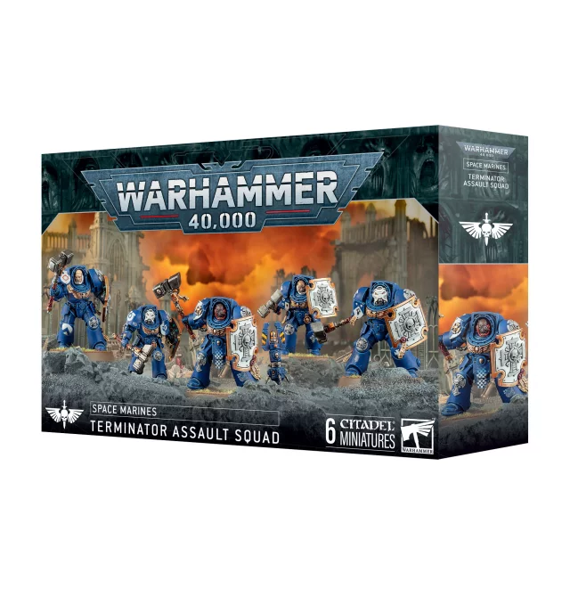W40k: Space Marines - Terminator Assault Squad (6 figurek)