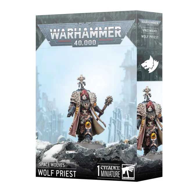 W40k: Space Wolves - Wolf Priest (1 figurka)