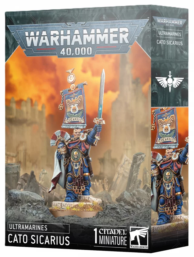 W40k: Ultramarines - Cato Sicarius (1 figurka)