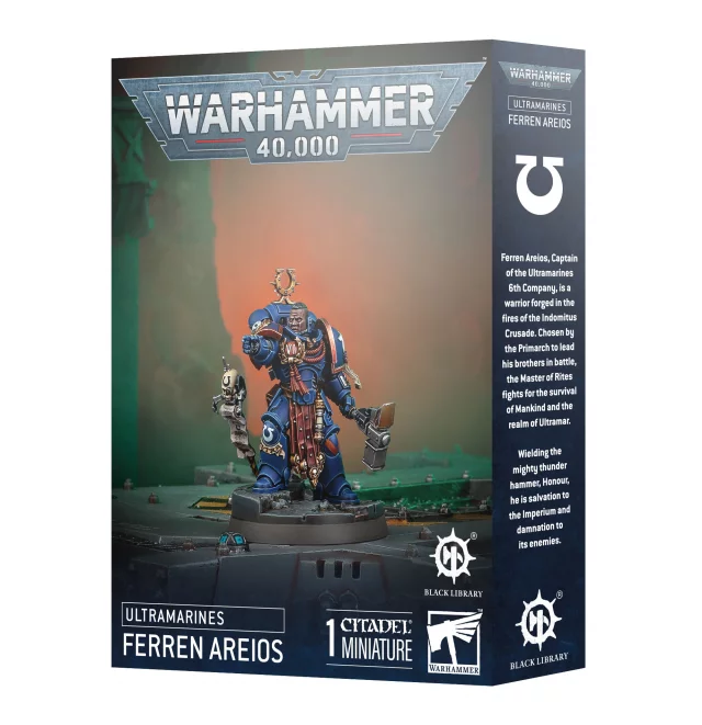 W40k: Ultramarines - Ferren Areios (1 figurka)