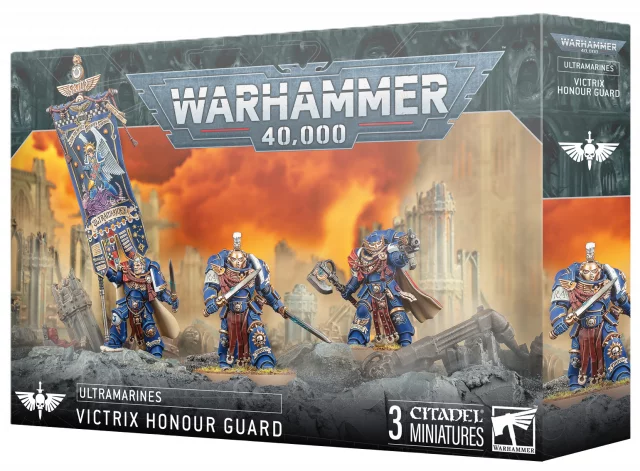 W40k: Ultramarines - Victrix Honour Guard (3 figurky)