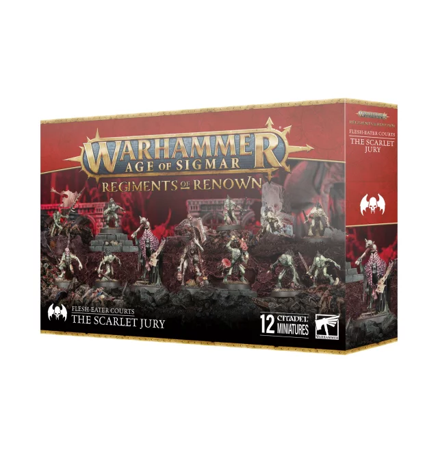 W-AOS: Flesh-Eater Courts - The Scarlet Jury (12 figurek)