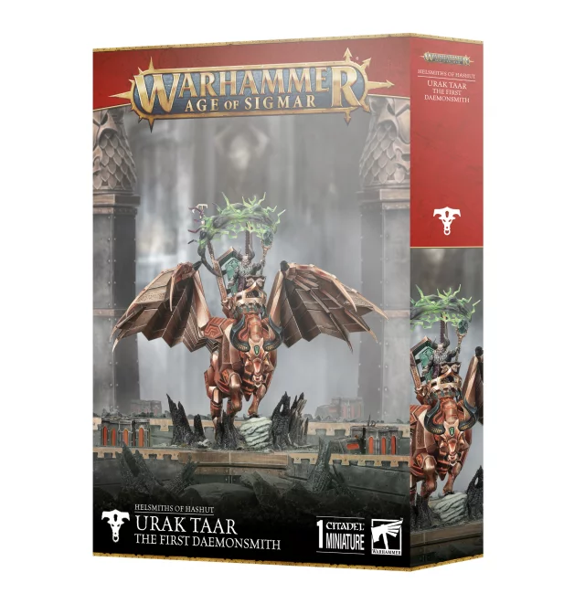 W-AOS: Helsmiths of Hashut - Urak Taar The First Daemonsmith (1 figurka)