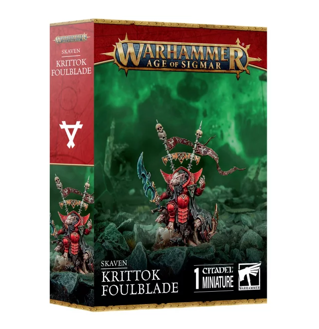 W-AOS: Skaven - Krittok Foulblade (1 figurka)